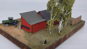 JL Innovative Design 581 HO Scale East Junction Tool Shed