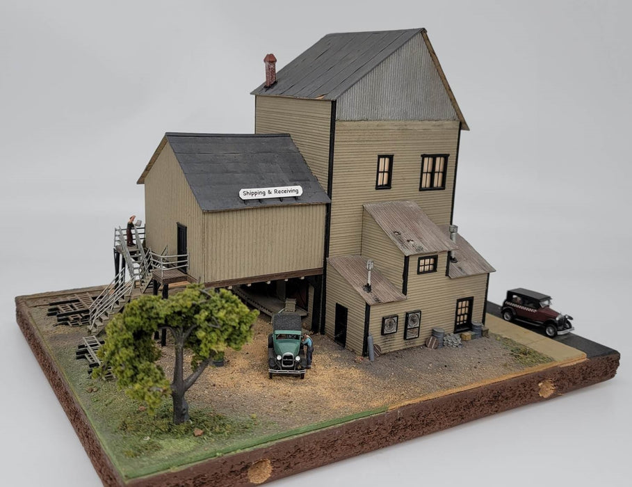 JL Innovative Design 601 HO Scale Stepp Brothers Ladder Mfg Building Kit