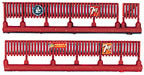JL Innovative Design 605 N Scale Brown Custom Fencing with Assorted Signs