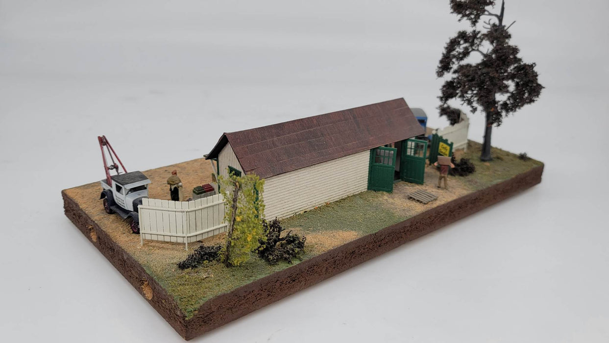 JL Innovative Design 611 HO Scale Doobie Chase Fruits and Vegetables Laser Cut Structure Kit