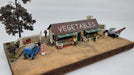 JL Innovative Design 611 HO Scale Doobie Chase Fruits and Vegetables Laser Cut Structure Kit