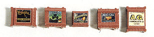 JL Innovative Design 715 HO Scale Custom Crates Terra Cotta