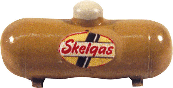 JL Innovative Design 730 HO Scale Small Mustard Yellow Propane Tank
