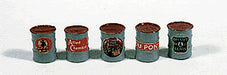 JL Innovative Design 912 HO Scale Paint and Chemical Barrels