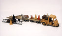 JL Innovative Design 925 HO Scale Cushman Trucksters with Carts and Detail Set