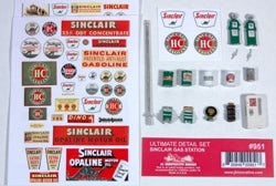 JL Innovative Design 951 HO Scale Sinclair Gas Station Detail