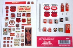 JL Innovative Design 953 HO Scale Phillips Gas Station Detail