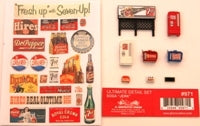 JL Innovative Design 971 HO Scale Soda 'Soda Jerk' Detail Set