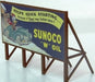 JL Innovative Design 977 HO Scale 1940s Sunoco Gas Billboard