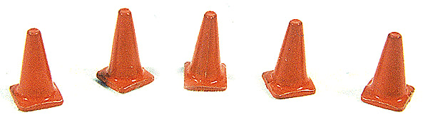 JL Innovative Design HO Scale Orange Highway Cones