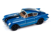 Johnny Lightning JLCG032A Classic Gold Version A 1954 Chevy Corvair Concept - Bright Blue Metallic