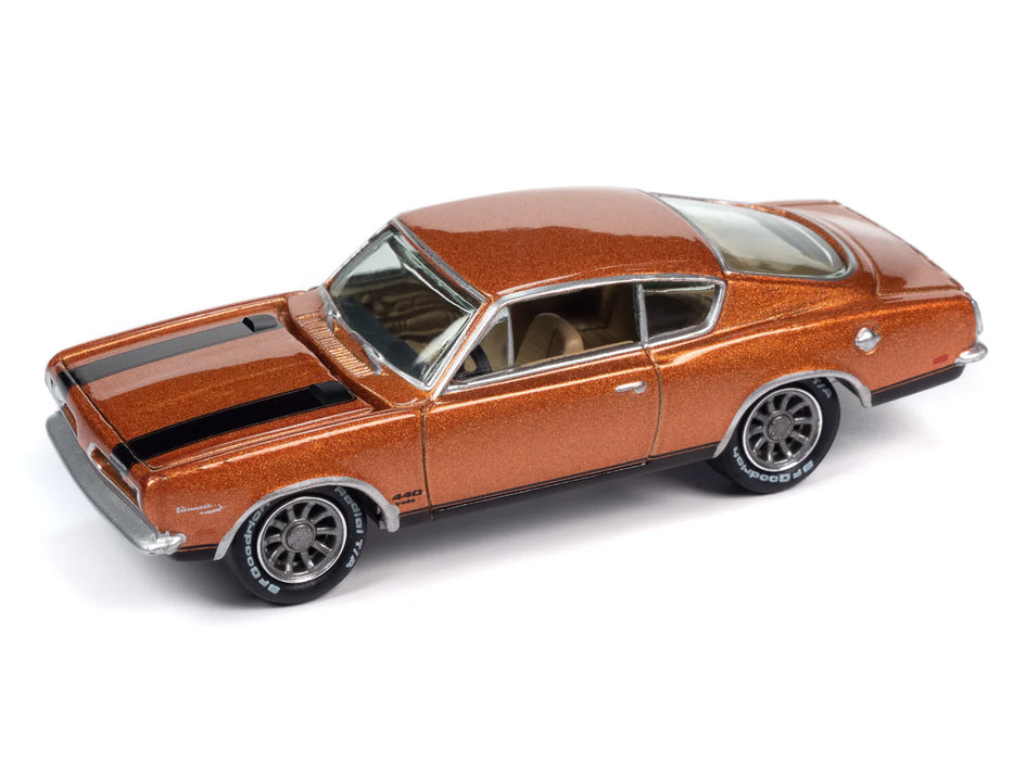 Johnny Lightning JLCG032B Classic Gold Version B 1969 Plymouth Barracuda - Bronze Fire
