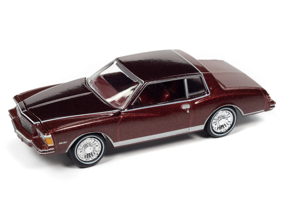 Johnny Lightning JLMC030A Muscle Cars USA Version A 1979 Chevy Monte Carlo - Carmine Poly