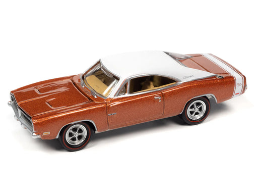 Johnny Lightning JLMC030B Muscle Cars USA Version B 1969 Dodge Charger RT - Copper Poly