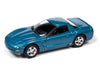 Johnny Lightning JLMC030B Muscle Cars USA Version B 2001 Chevy Corvette Z06 Nassau Blue Poly