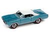 Johnny Lightning JLMC031A Muscle Cars USA Version A 1967 Oldsmobile 442 W-30 - Aquamarine Poly