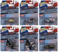 Johnny Lightning JLML008 WWII Warriors European Theater Version A Sealed 6 Pack