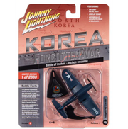 Johnny Lightning JLML009 Korea Forgotten War Version B Vought F4U Corsair