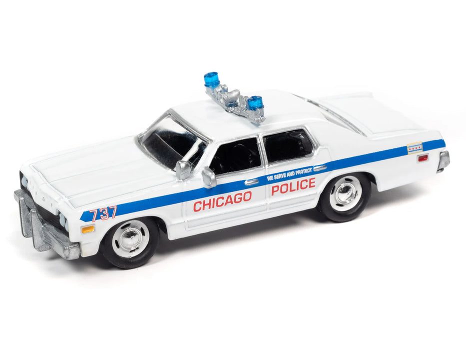 Johnny Lightning JLPC005 Pop Culture Release 3 The Blues Brothers Chicago Police 1975 Dodge Monaco