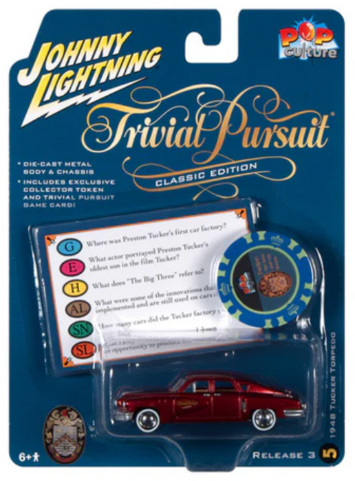 Johnny Lightning JLPC005 Pop Culture Release 3 Trivial Pursuit 1948 Tucker Torpedo