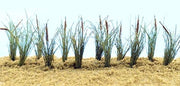 JTT 95536 Cattails 1-1/2" tall O Scale, 24 Pack