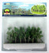 JTT 95619 Woods Edge Trees Pastel Green, 2" to 2.5", N Scale, 20 Pack