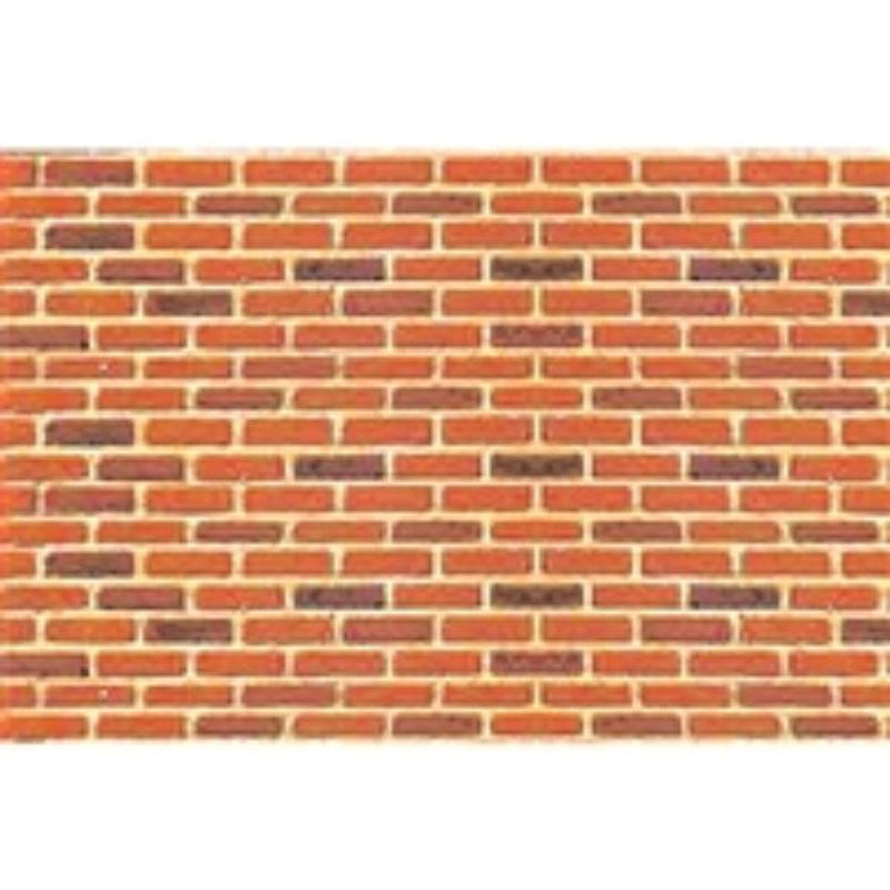 JTT 97422 Pattern Sheets Brick HO Scale (2 Pack)