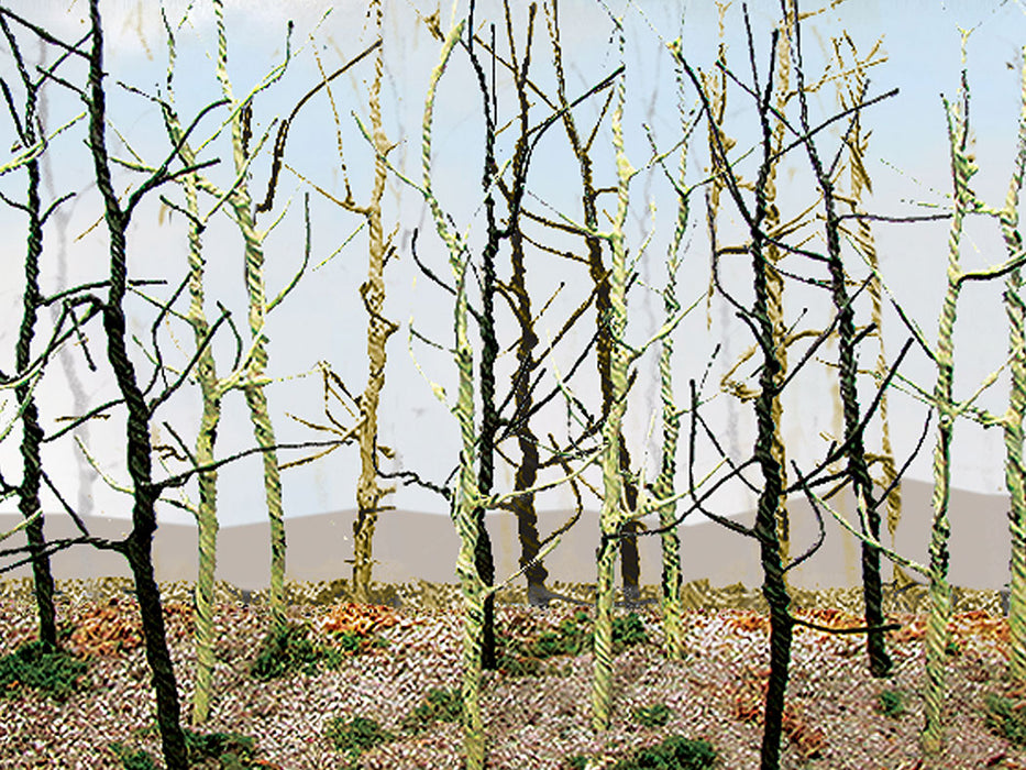 JTT Scenery Products 32509 Wood's Edge Trees - Bare (14 Pack)