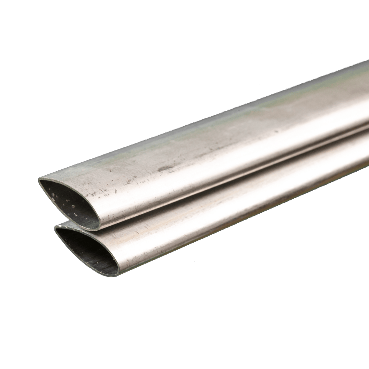 K&S Engineering 1105 3/4"x36" Streamline Aluminum Tube 2 Pack — White