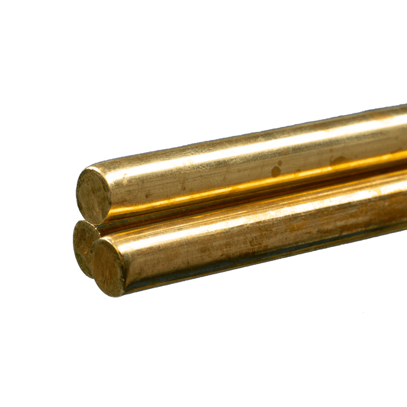 K&S Engineering 1166 5/16" Solid Brass Rod 36" 3 Pack