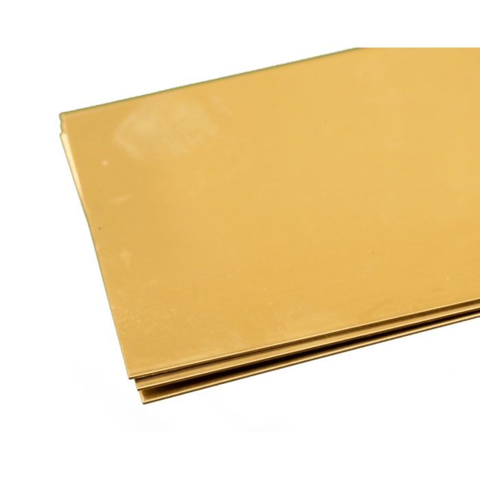 K&S Engineering 253 .032"x4"x10" Brass Sheet Metal 6 Pack