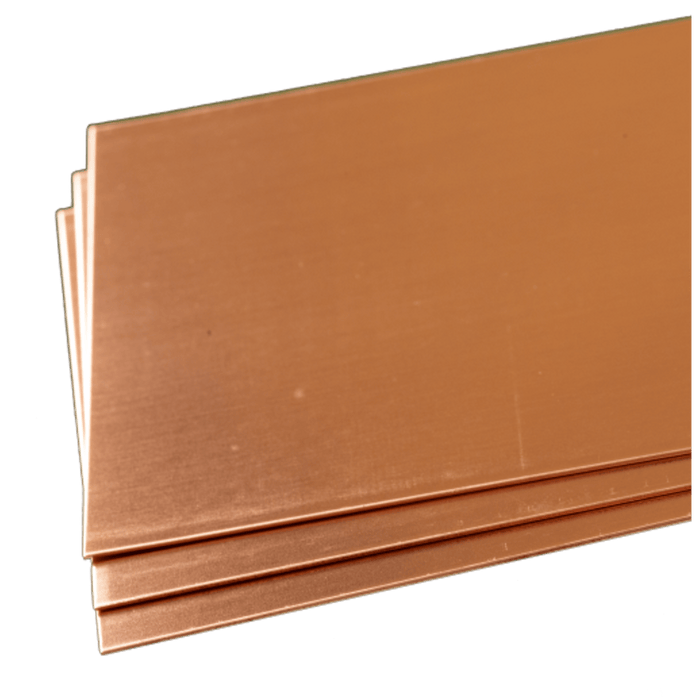 K&S Engineering 259 .025"x4"x10" Copper Sheet Metal 3 Pack