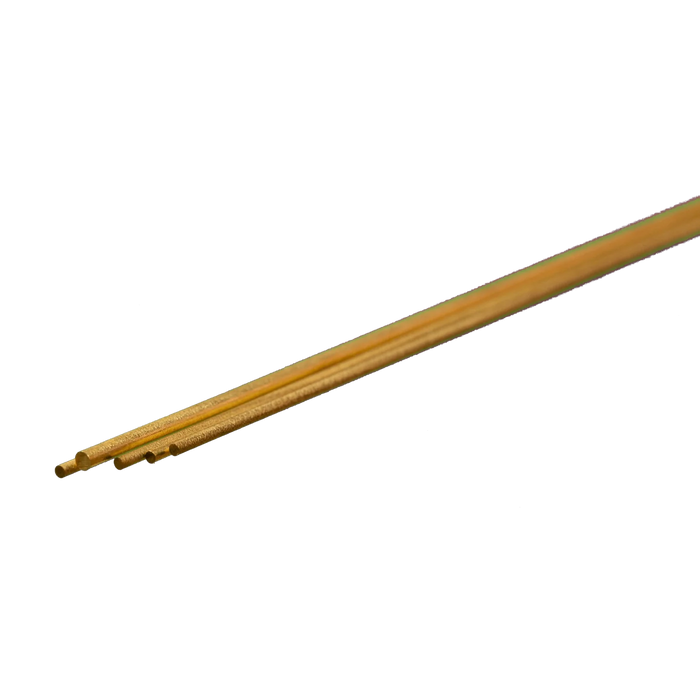 K&S Engineering 9862 Round Brass Rod 1.5mm 5 Pack