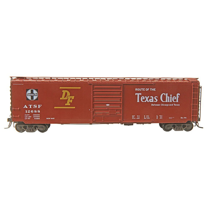 Kadee 6377 HO Scale 50' PS-1 Boxcar Santa Fe "Texas Chief" ATSF 12688