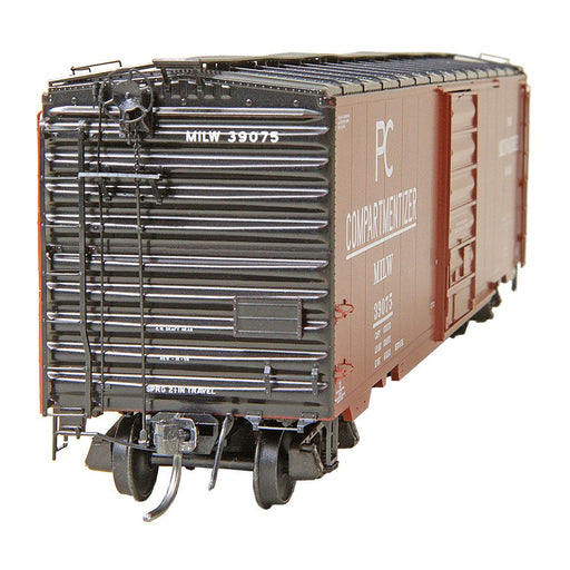 Kadee 6418 HO Scale 50' PS-1 Boxcar Milwaukee Road "Compartmentizer" MILW 39075
