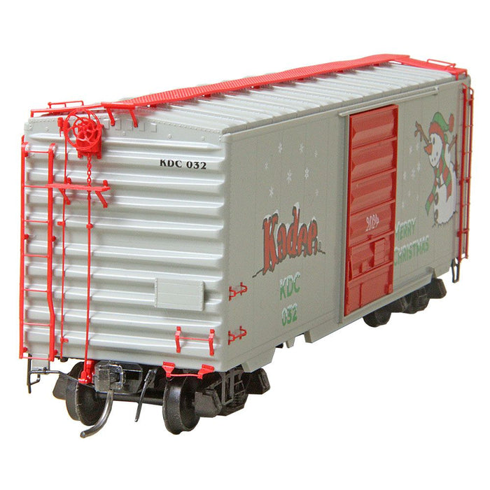 Kadee 6932 HO Scale 40' PS-1 Boxcar 2024 Merry Christmas KDC 032