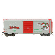 Kadee 6932 HO Scale 40' PS-1 Boxcar 2024 Merry Christmas KDC 032