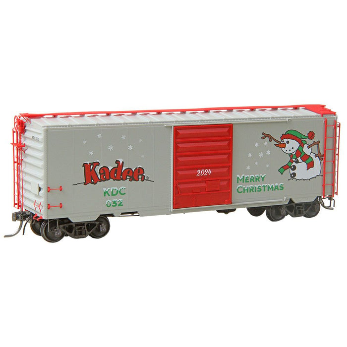 Kadee 6932 HO Scale 40' PS-1 Boxcar 2024 Merry Christmas KDC 032