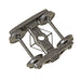 Kadee 753 O Scale 2 Rail Barber S-2 Roller bearing Metal Trucks with 33" Smooth Back Metal Wheels 1 Pair
