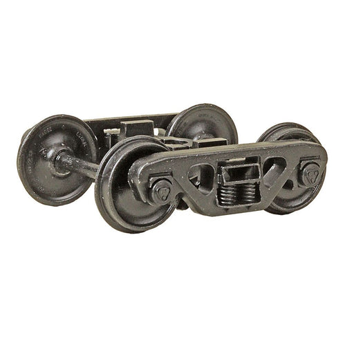 Kadee 753 O Scale 2 Rail Barber S-2 Roller bearing Metal Trucks with 33" Smooth Back Metal Wheels 1 Pair
