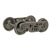 Kadee 754 O Scale 2 Rail ASF 100 Ton Roller Bearing Trucks with 36" Wheels (1 Pair)