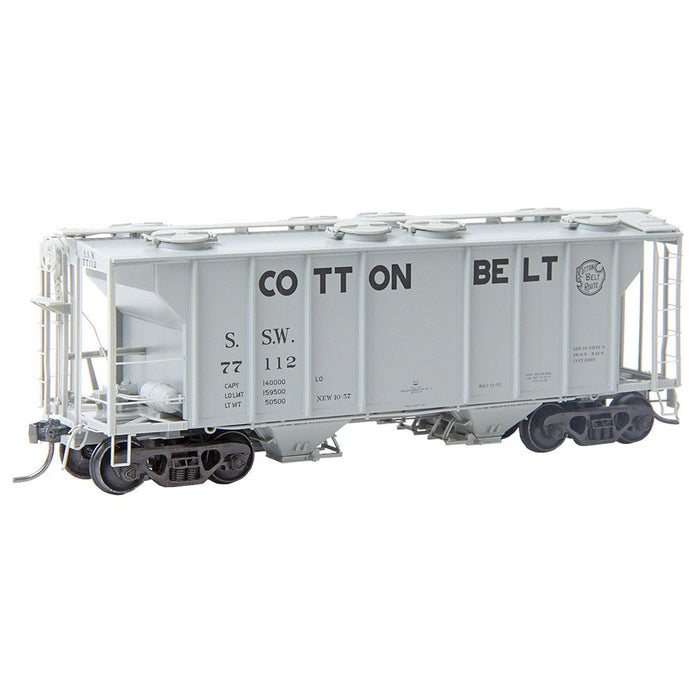 Kadee 8052 HO PS-2 2003 Covered Hopper Cotton Belt SSW 77112