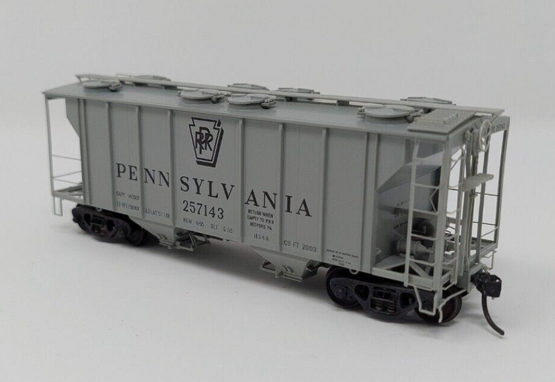 Kadee 8321 HO PS-2 2003 Covered Hopper Pennsylvania PRR 257143 - NOS