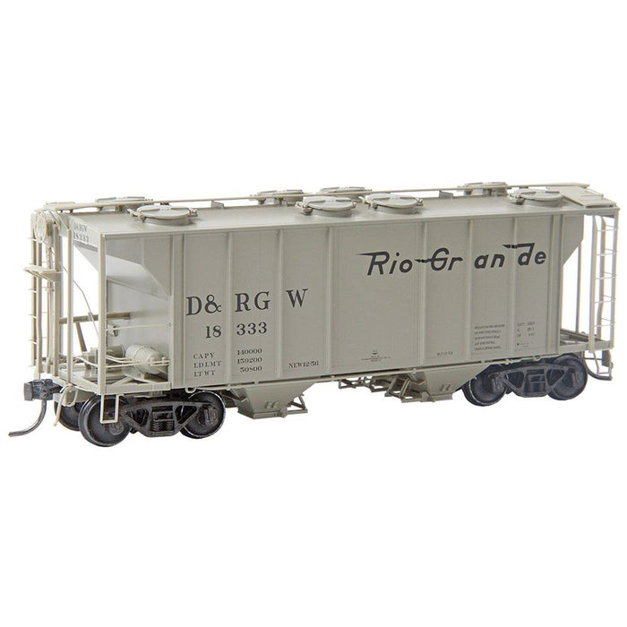Kadee 8660 HO Scale PS-2 2003 Covered Hopper Rio Grande D&RGW 18333