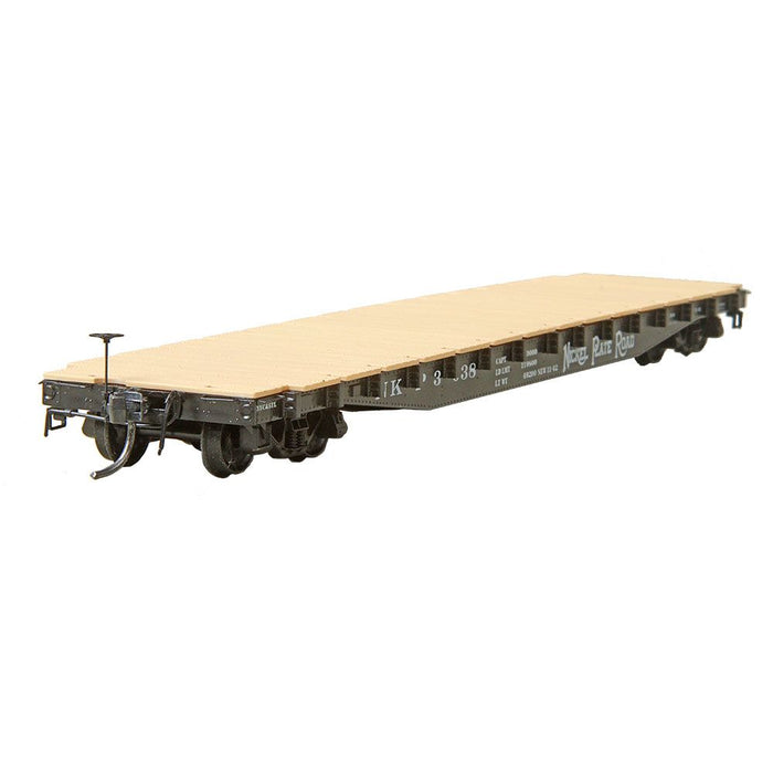 Kadee 9505 HO Scale 50 Ton AAR Flat Car Nickel Plate NKP 3038