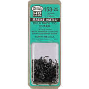 Kadee HO Scale #153-25 Bulk Pack of Kadee #153 Scale Whisker Couplers (25 pair)