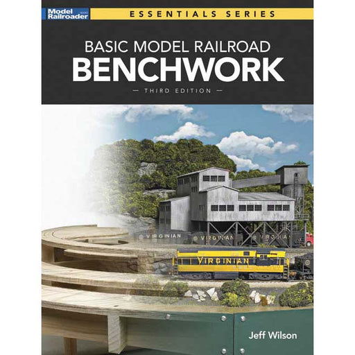Kalmbach 12852 Model Railroader's Essential Series Basic Model Railroad Benchwork