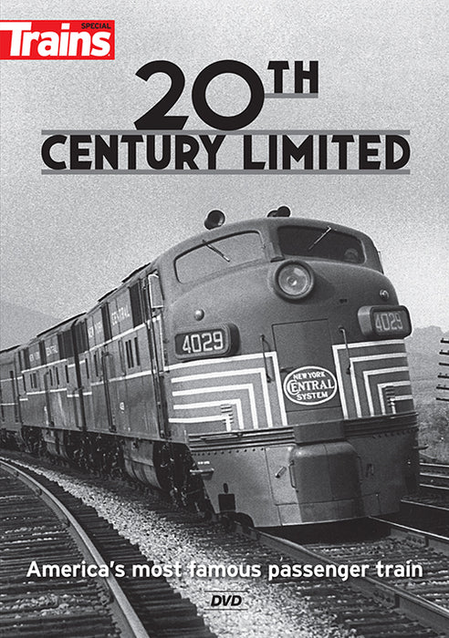 Kalmbach 15114 Trains Magazine 20th Century Limited DVD