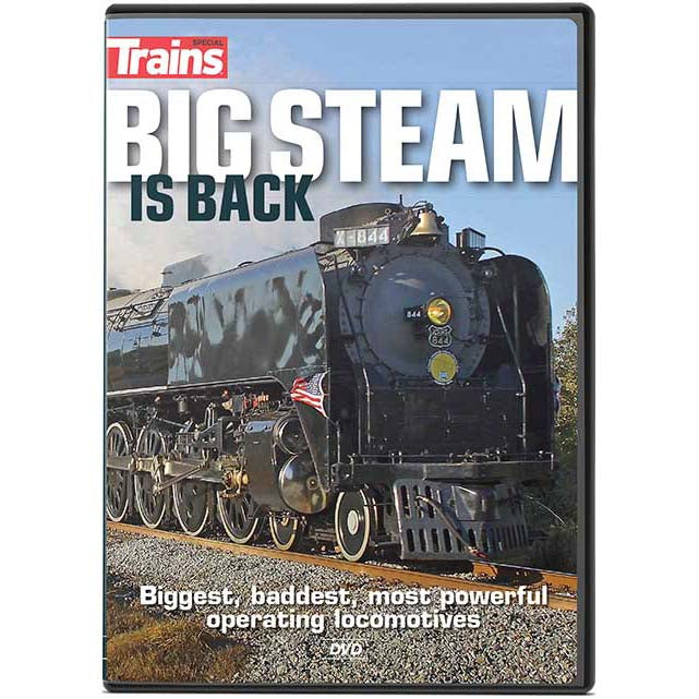 Kalmbach 15117 Trains Big Steam Is Back DVD