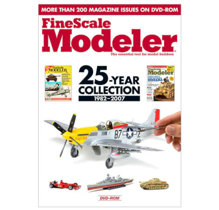 Kalmbach 15150 FineScale Modeler: 25 Year Collection on DVD-ROM